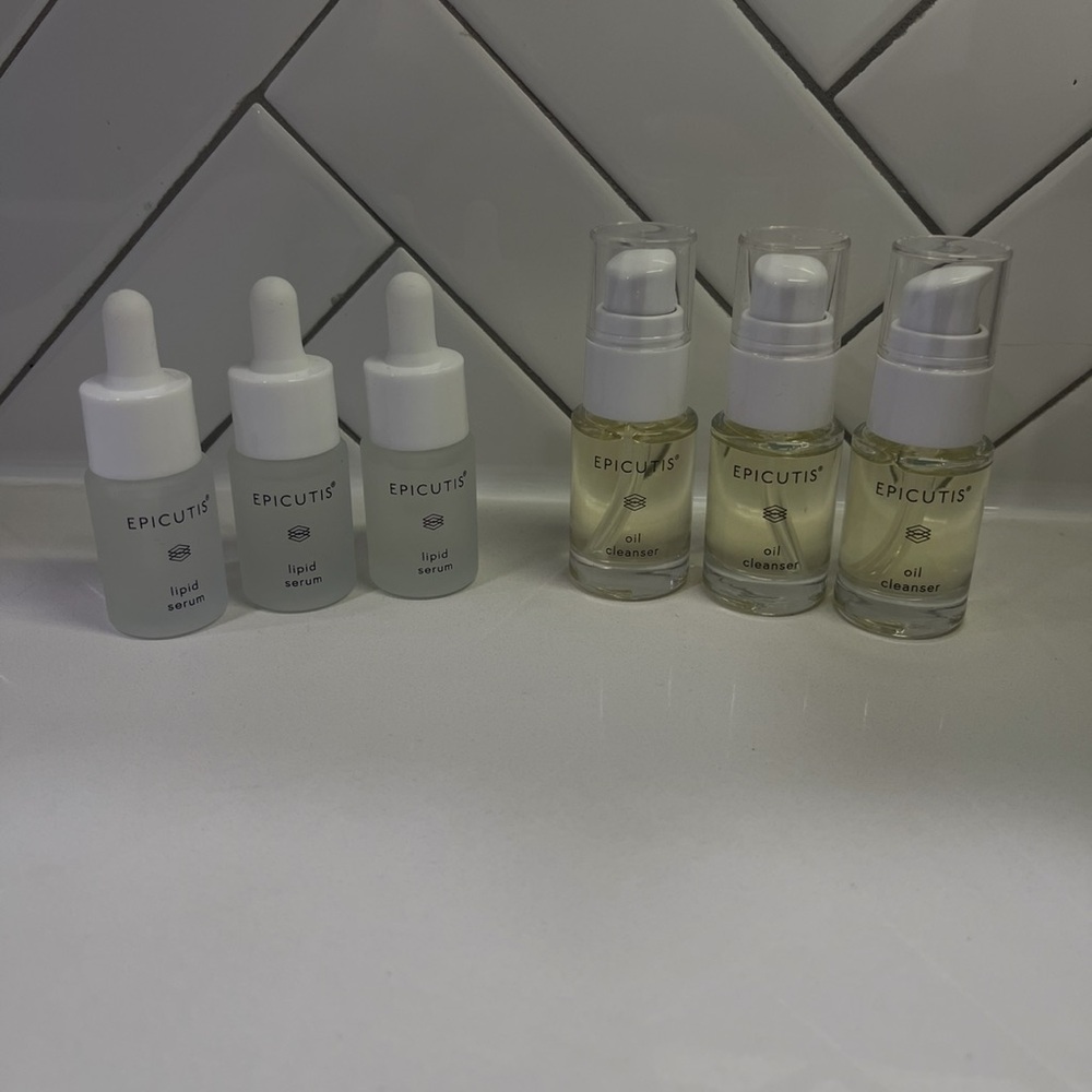 Epicutis Lipid Serum and Oil Cleanser (set of 3) 15 ml each